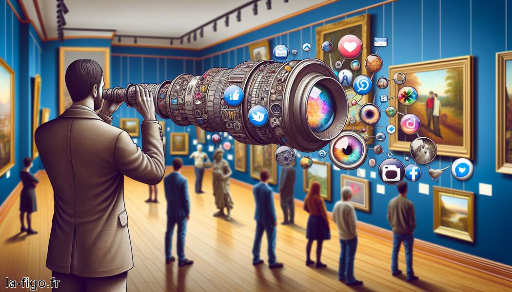 L'influence des réseaux sociaux sur la perception de l'art